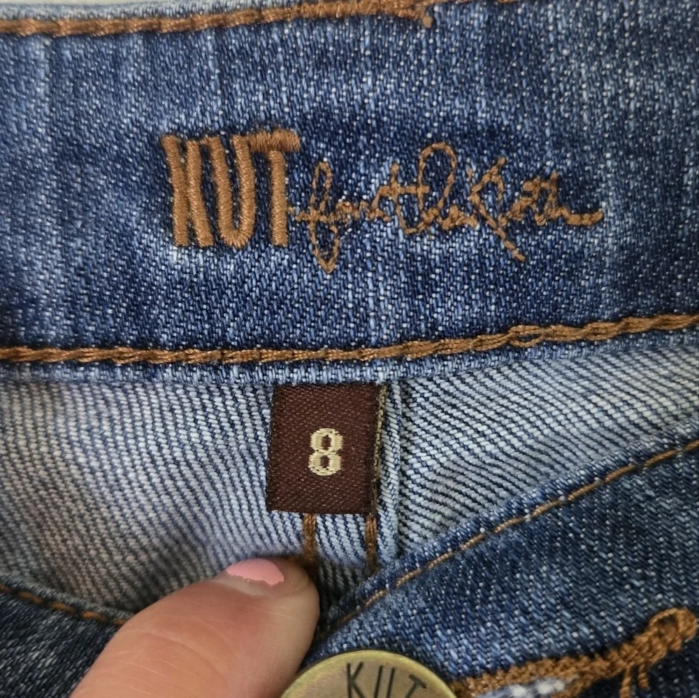 Kut From The Kloth Straight Leg Jeans Size 8